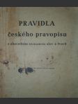 Pravidla českého pravopisu s abecedním seznamem slov a tvarů - náhled