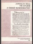 Tři studie z české numismatiky - náhled