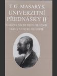 Univerzitní přednášky II. - náhled