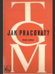 Jak pracovat? - náhled