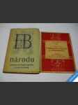 E. beneš národu - projevy + zahr. politika a demok - náhled