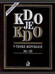 Kdo je kdo v České republice 94-95 (veľký formát) - náhled