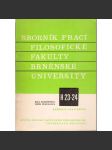 Sborník prací...roč. XXXVII-XXXVIII/1988, filosofická fakulta Brněnské university, řada hudebněvědná H23-24 - náhled