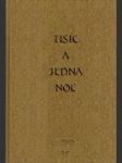 Tisíc a jedna noc VIII. - náhled