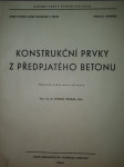 Konstrukční prvky z předpjatého betonu - náhled