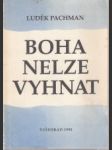 Boha nelze vyhnat - náhled