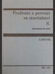 Pružnost a pevnost ve stavitelství II. - náhled