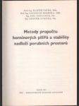 Metody propočtu horninových pilířů a stability nadloží porubních prostorů - náhled