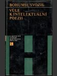 Vůle k intelektuální poezii - náhled