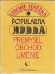 Populárna hudba priemysel, obchod, umenie - náhled