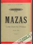Mazas - Leichte duette für 2 Violinen, Bruni - náhled