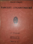 Valouchovy tabulky logaritmické - náhled