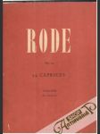 Rode Op. 22. - 24 caprices violino - náhled