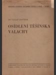 Osídlení Těšínska Valachy - náhled