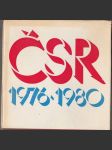 ČSR 1976-1980 Česká socialistická republika v šesté pětiletce - náhled