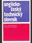 Anglicko-český technický slovník - náhled