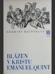 Blázen v Kristu Emanuel Quint - náhled