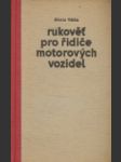 Rukověť pro řidiče motorových vozidel - náhled