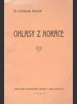 Ohlasy z Horáce - náhled