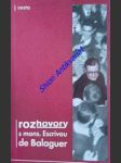 Rozhovory s mons.escrivou de balaguer - náhled