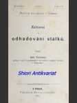 Zařízení a odhadování statků - červený antonín - náhled