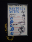 Kantorův notes - náhled