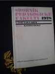 Sborník pedagogické fakulty v Ústí nad Labem 1978 - náhled