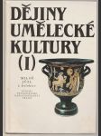 Dějiny umělecké kultury (I) - náhled