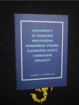 Dokumenty ze zasedání politického poradního výboru členských států Varšavské smlouvy - náhled