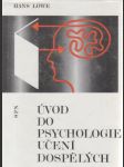 Úvod do psychologie učení dospělých - náhled