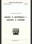 Nauka o materiálu i. - ii.  návody a cvičení - náhled