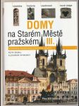 Domy na Starém Městě pražském III. - náhled