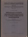 Příspěvek k otázce adsorpčního komplexu v hlavních typech půd moravských  - náhled