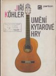 Umění kytarové hry - náhled