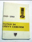 Čtyřicet let osevy chrudim - náhled