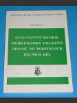 Kvalitativní rozbor problematiky ukládání odpadů do podzemních důlních děl - náhled