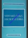 Nejstarší česká duchovní lyrika - náhled