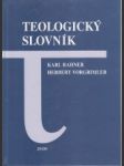 Teologický slovník - náhled