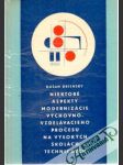 Niektoré aspekty modernizácie výchovno - vzdelávacieho procesu na VŠ technických - náhled