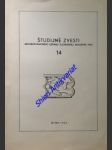 Študijné zvesti archeologického ústavu slovenskej akadémie vied - svazek 14 - kolektiv autorů - náhled