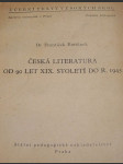 Česká literatura od 90. let 19. století do roku 1945 - náhled