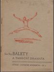 Balety a taneční dramata - náhled