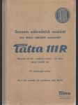 Seznam náhradních součastí pro těžký nákladní automobil TATRA 111R - náhled