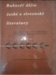 Rukověť dějin české a slovenské literatury - náhled