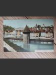 Luzern. Kapellbrücke u. Gütsch. - náhled