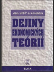 Dejiny ekonomických teórií - náhled