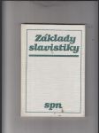 Základy slavistiky - náhled