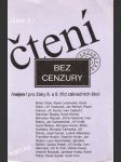 Čtení bez cenzury 1 - náhled