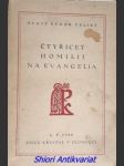 Čtyřicet homilií na evangelia - řehoř veliký svatý - náhled