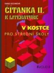 Čítanka II. k Literatuře v kostce - náhled